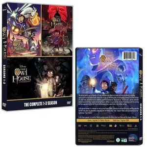 The Owl House seasons 1-3 Brand New 5-Disc DVD Comedy region 1 for UA /CA